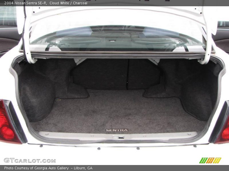 Cloud White / Charcoal 2004 Nissan Sentra SE-R