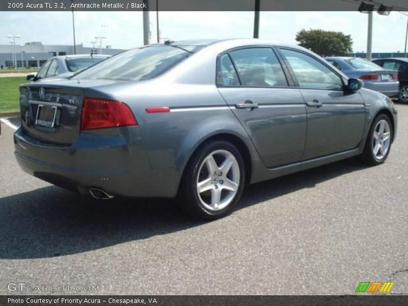 Anthracite Metallic / Black 2005 Acura TL 3.2
