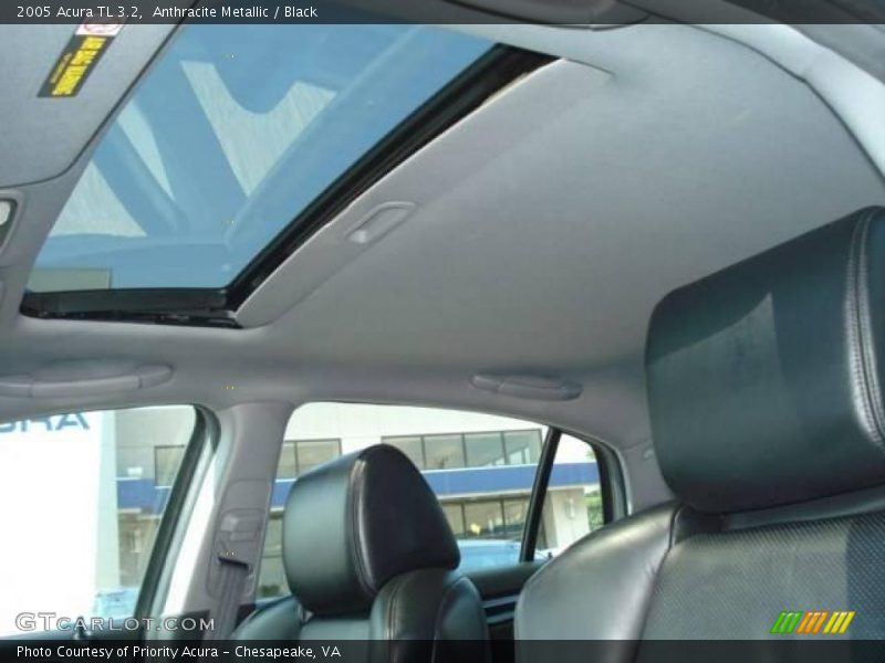 Anthracite Metallic / Black 2005 Acura TL 3.2