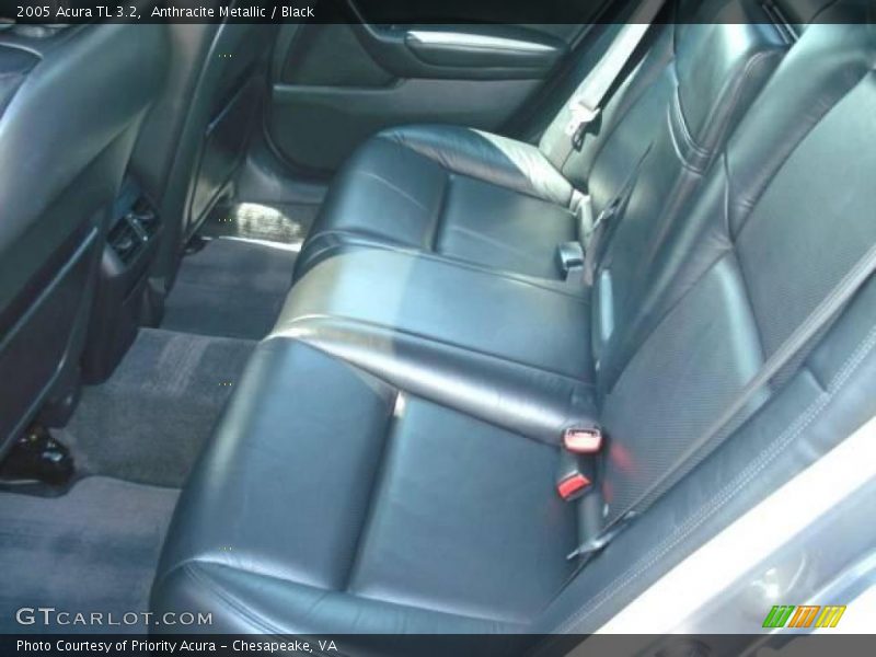 Anthracite Metallic / Black 2005 Acura TL 3.2