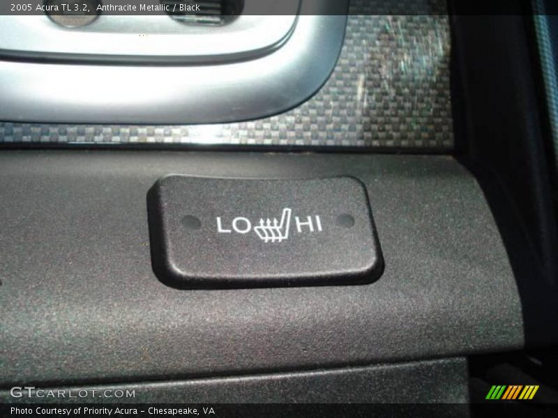 Anthracite Metallic / Black 2005 Acura TL 3.2