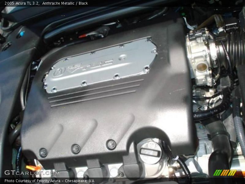 Anthracite Metallic / Black 2005 Acura TL 3.2