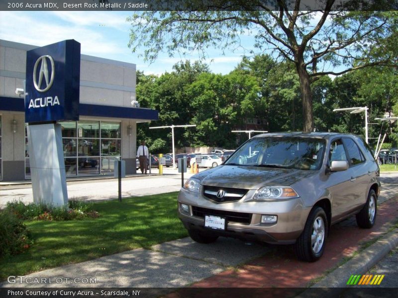 Desert Rock Metallic / Saddle 2006 Acura MDX
