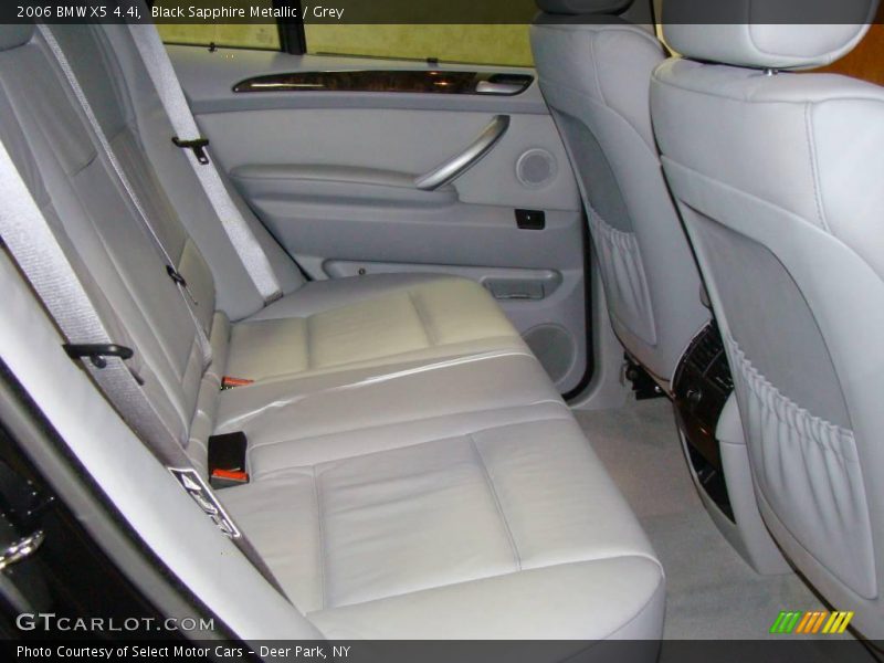 Black Sapphire Metallic / Grey 2006 BMW X5 4.4i