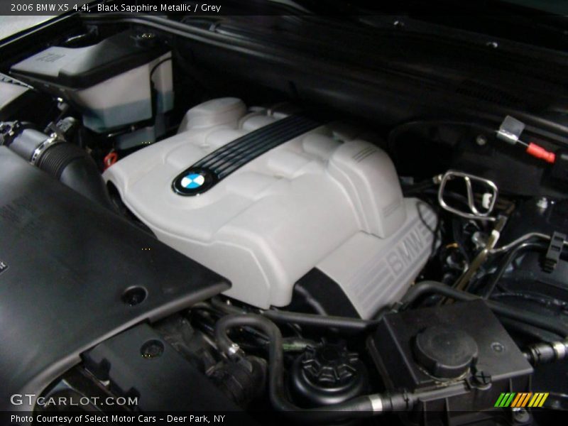 Black Sapphire Metallic / Grey 2006 BMW X5 4.4i