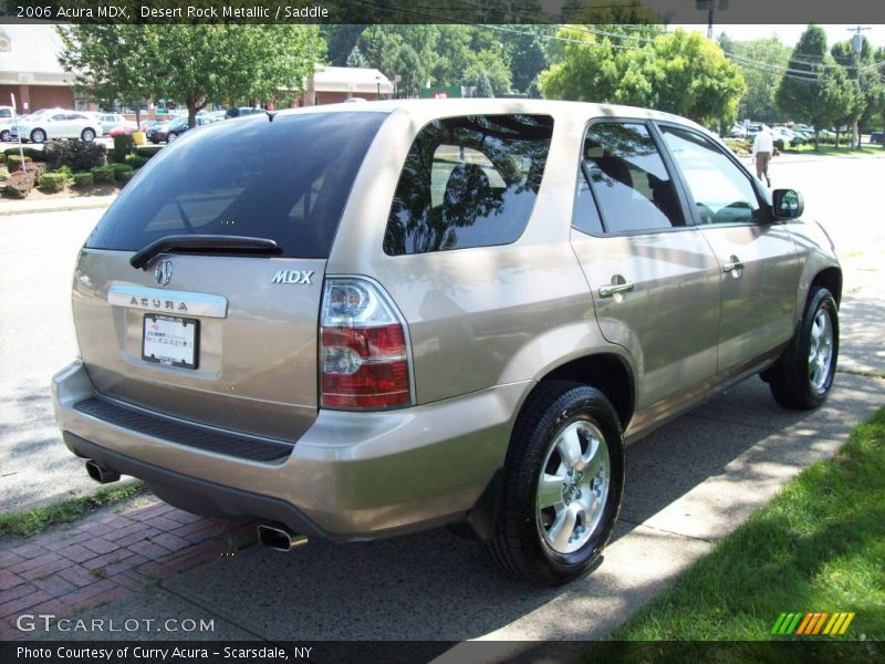 Desert Rock Metallic / Saddle 2006 Acura MDX