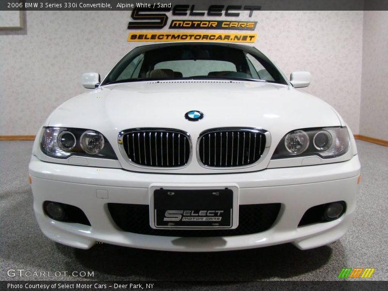 Alpine White / Sand 2006 BMW 3 Series 330i Convertible