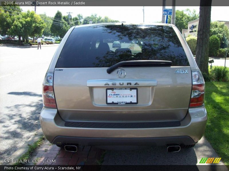 Desert Rock Metallic / Saddle 2006 Acura MDX