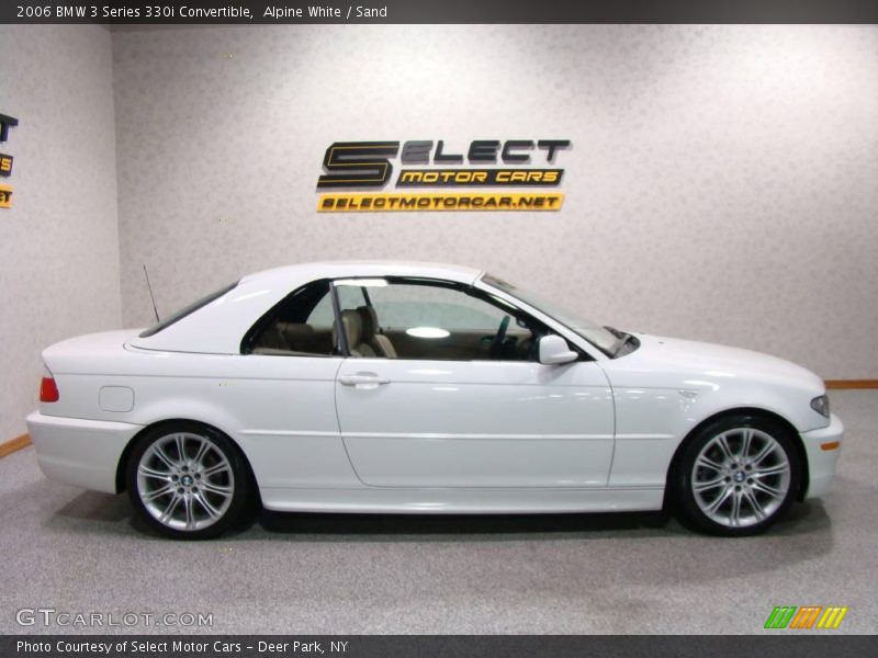 Alpine White / Sand 2006 BMW 3 Series 330i Convertible