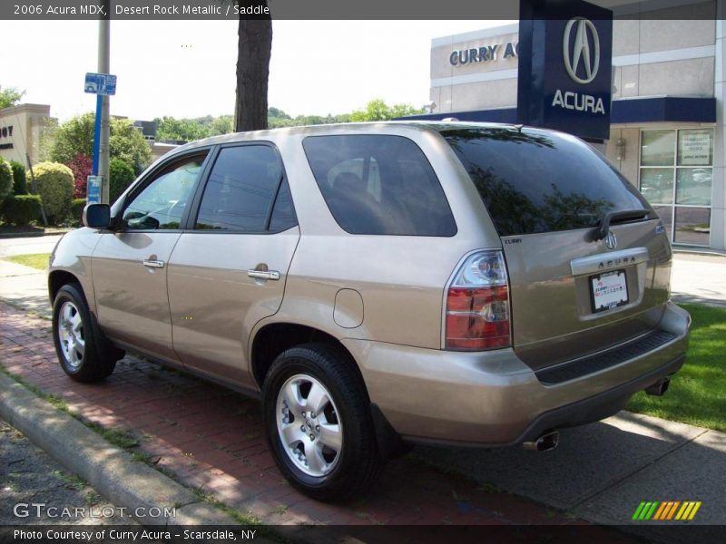 Desert Rock Metallic / Saddle 2006 Acura MDX