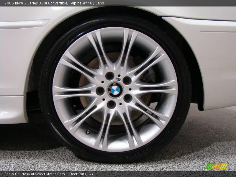 Alpine White / Sand 2006 BMW 3 Series 330i Convertible