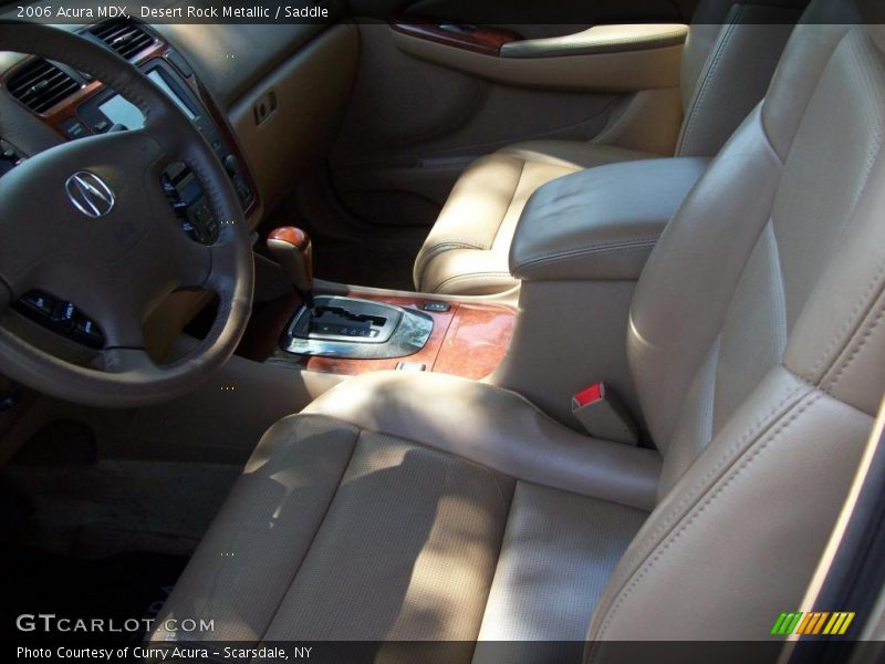 Desert Rock Metallic / Saddle 2006 Acura MDX