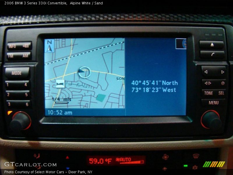 Alpine White / Sand 2006 BMW 3 Series 330i Convertible