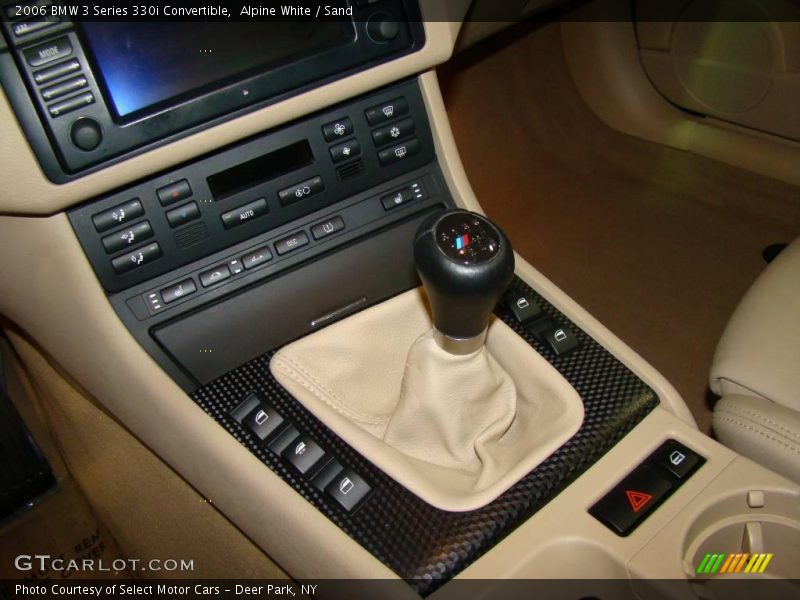 Alpine White / Sand 2006 BMW 3 Series 330i Convertible