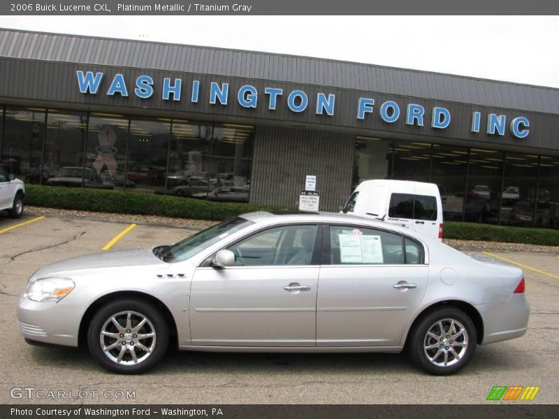 Platinum Metallic / Titanium Gray 2006 Buick Lucerne CXL