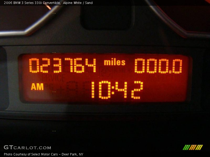 Alpine White / Sand 2006 BMW 3 Series 330i Convertible