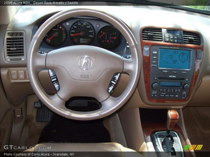 Desert Rock Metallic / Saddle 2006 Acura MDX