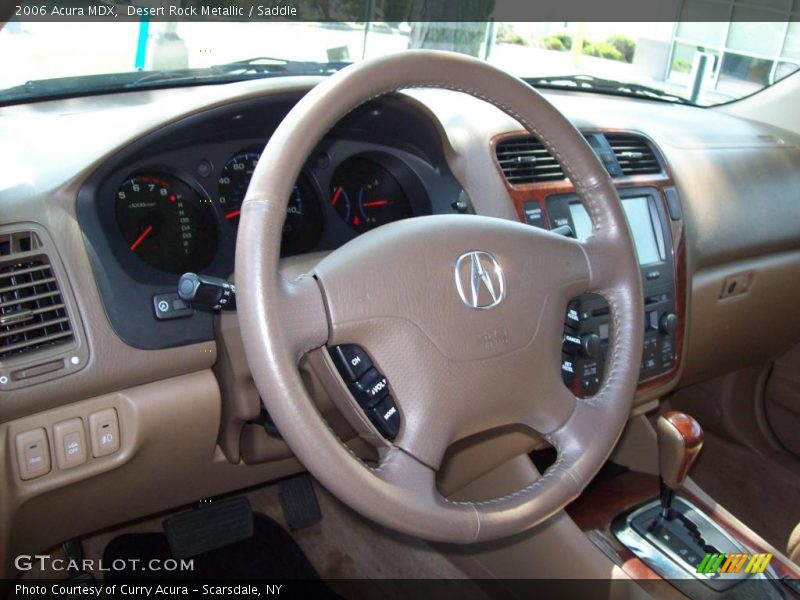 Desert Rock Metallic / Saddle 2006 Acura MDX
