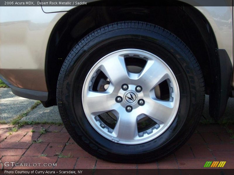 Desert Rock Metallic / Saddle 2006 Acura MDX