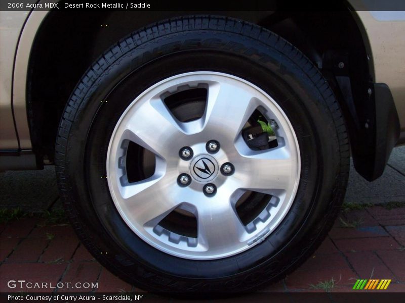 Desert Rock Metallic / Saddle 2006 Acura MDX