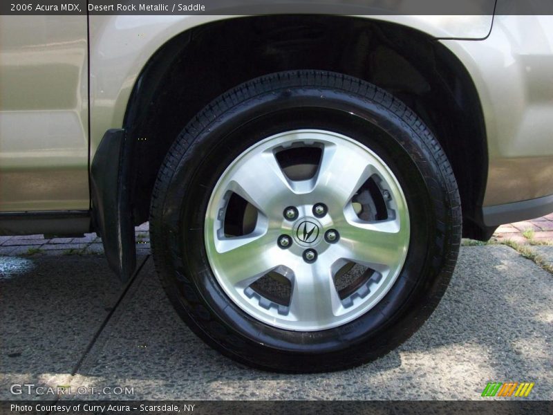 Desert Rock Metallic / Saddle 2006 Acura MDX