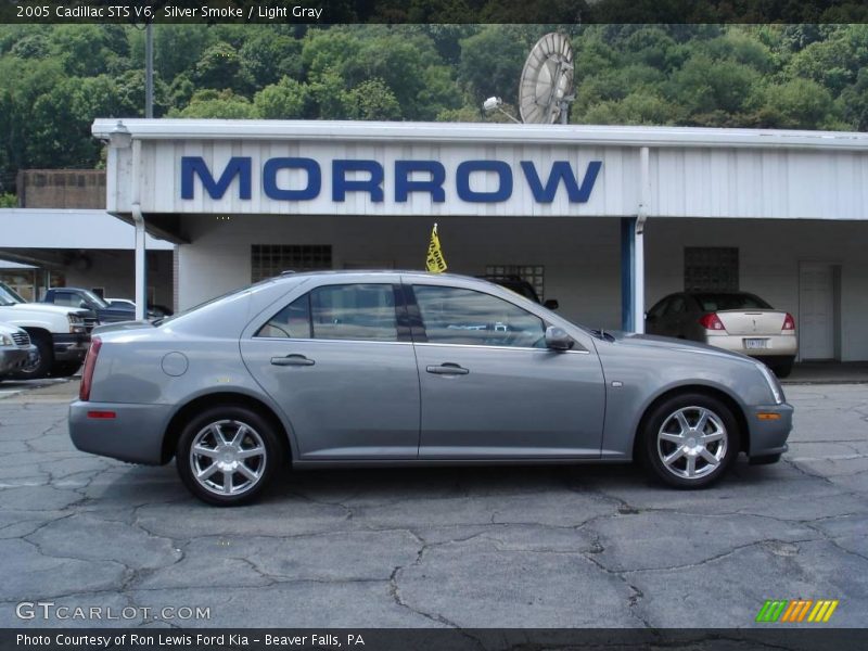 Silver Smoke / Light Gray 2005 Cadillac STS V6