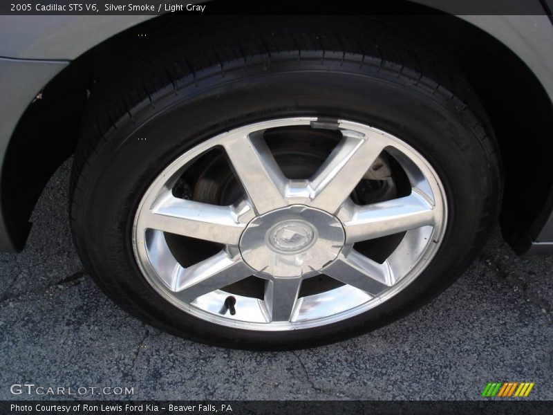 Silver Smoke / Light Gray 2005 Cadillac STS V6