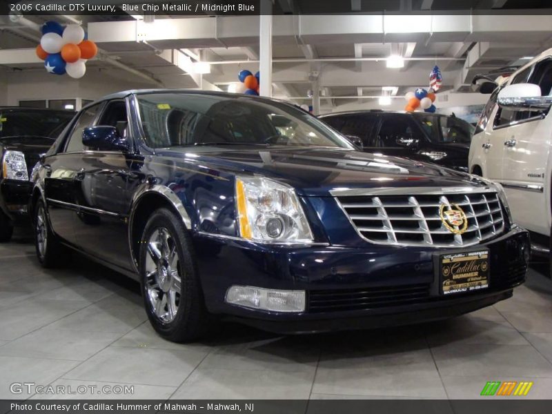 Blue Chip Metallic / Midnight Blue 2006 Cadillac DTS Luxury