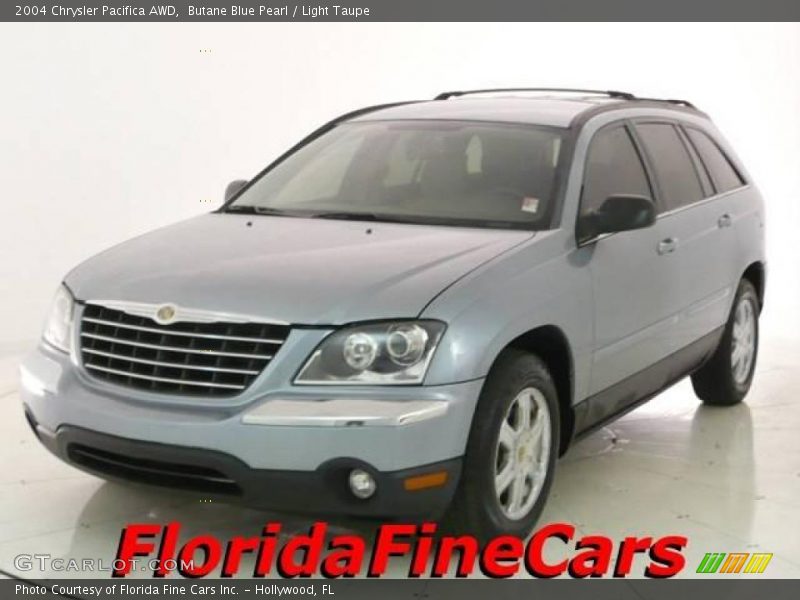 Butane Blue Pearl / Light Taupe 2004 Chrysler Pacifica AWD