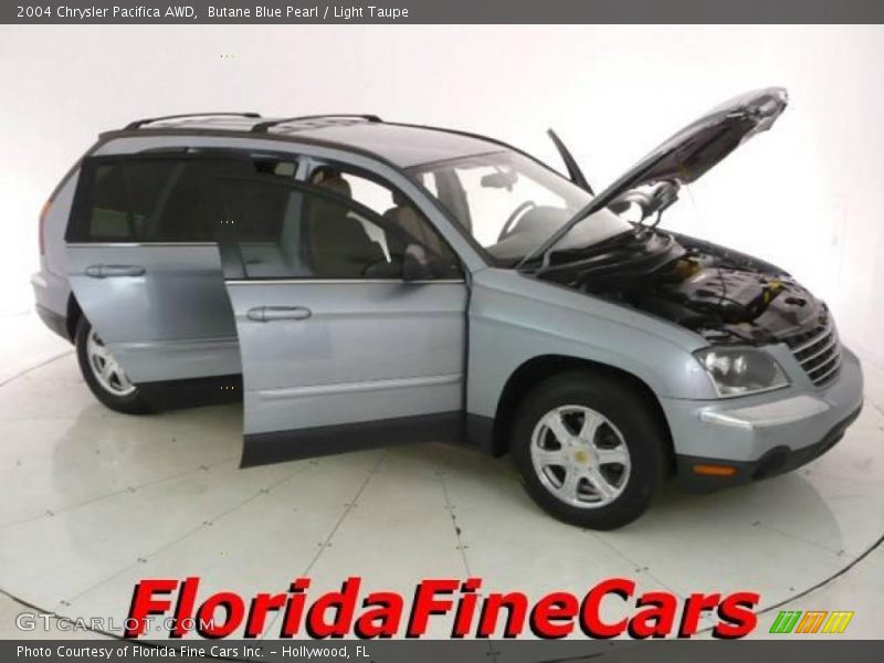 Butane Blue Pearl / Light Taupe 2004 Chrysler Pacifica AWD