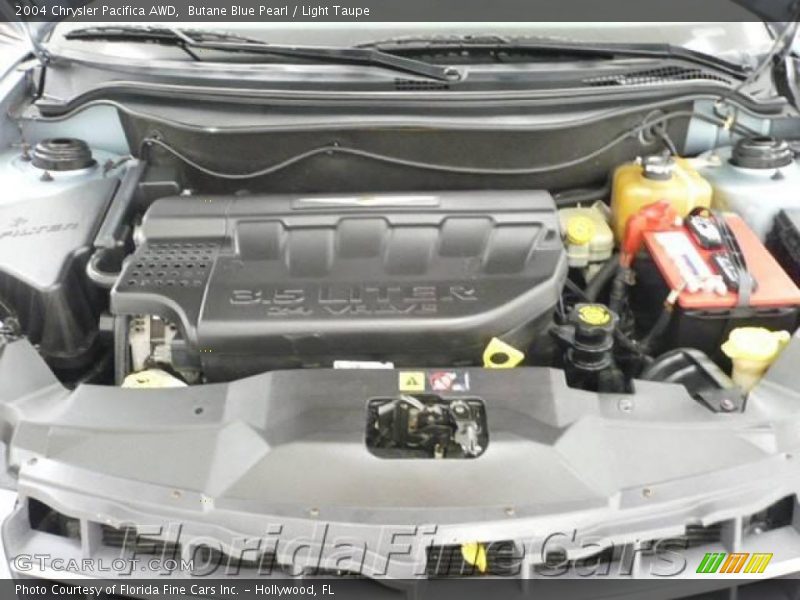 Butane Blue Pearl / Light Taupe 2004 Chrysler Pacifica AWD