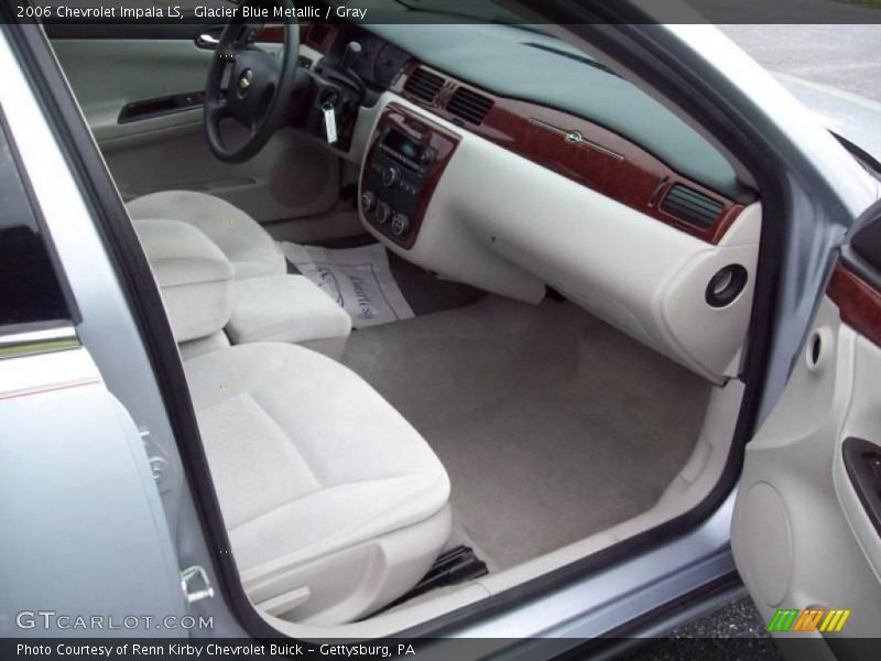 Glacier Blue Metallic / Gray 2006 Chevrolet Impala LS