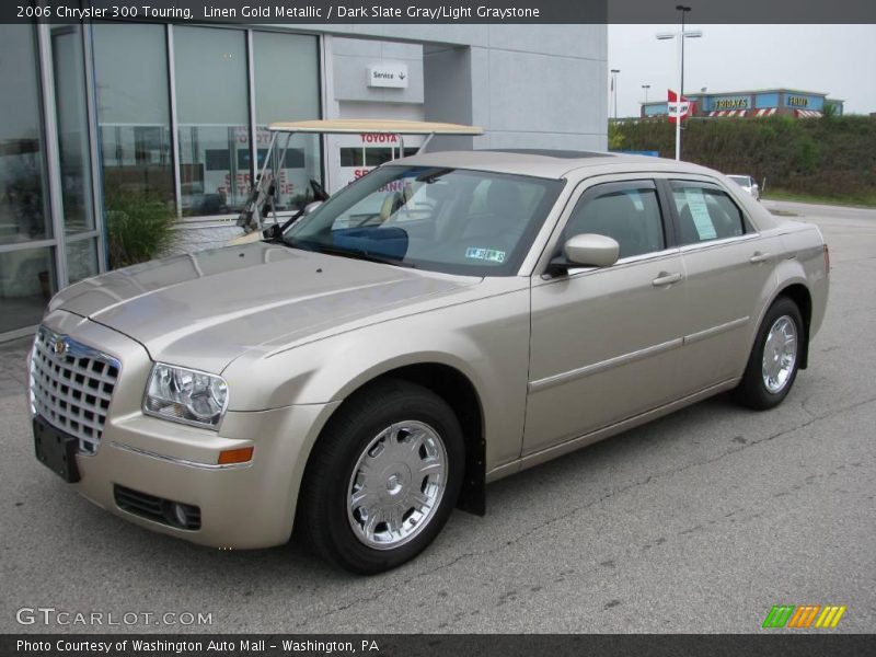 Linen Gold Metallic / Dark Slate Gray/Light Graystone 2006 Chrysler 300 Touring