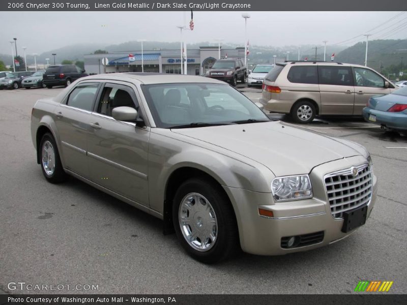 Linen Gold Metallic / Dark Slate Gray/Light Graystone 2006 Chrysler 300 Touring