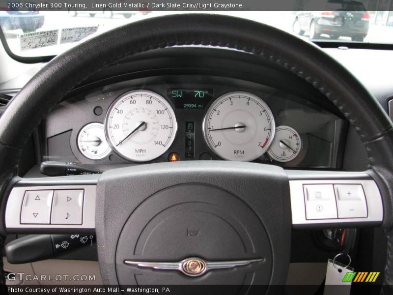 Linen Gold Metallic / Dark Slate Gray/Light Graystone 2006 Chrysler 300 Touring