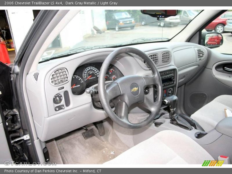 Dark Gray Metallic / Light Gray 2006 Chevrolet TrailBlazer LS 4x4