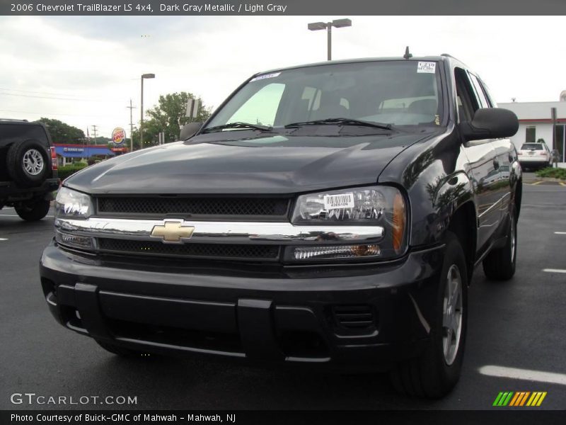 Dark Gray Metallic / Light Gray 2006 Chevrolet TrailBlazer LS 4x4