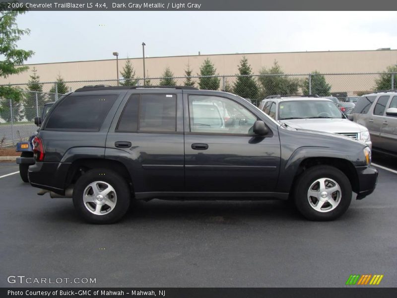 Dark Gray Metallic / Light Gray 2006 Chevrolet TrailBlazer LS 4x4