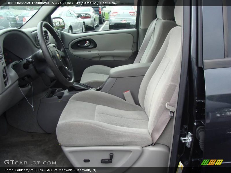 Dark Gray Metallic / Light Gray 2006 Chevrolet TrailBlazer LS 4x4