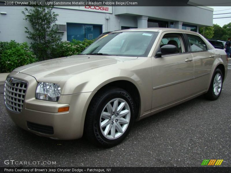 Light Sandstone Metallic / Medium Pebble Beige/Cream 2008 Chrysler 300 LX