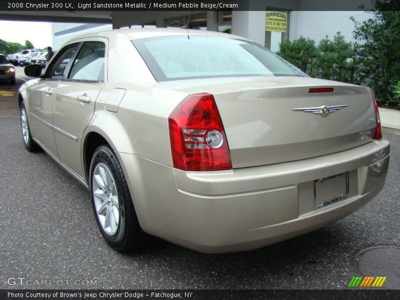 Light Sandstone Metallic / Medium Pebble Beige/Cream 2008 Chrysler 300 LX