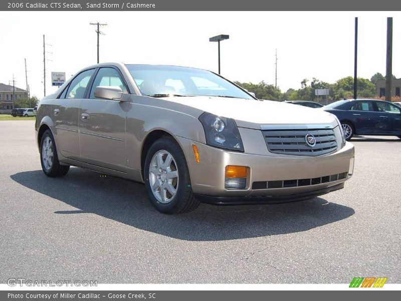 Sand Storm / Cashmere 2006 Cadillac CTS Sedan