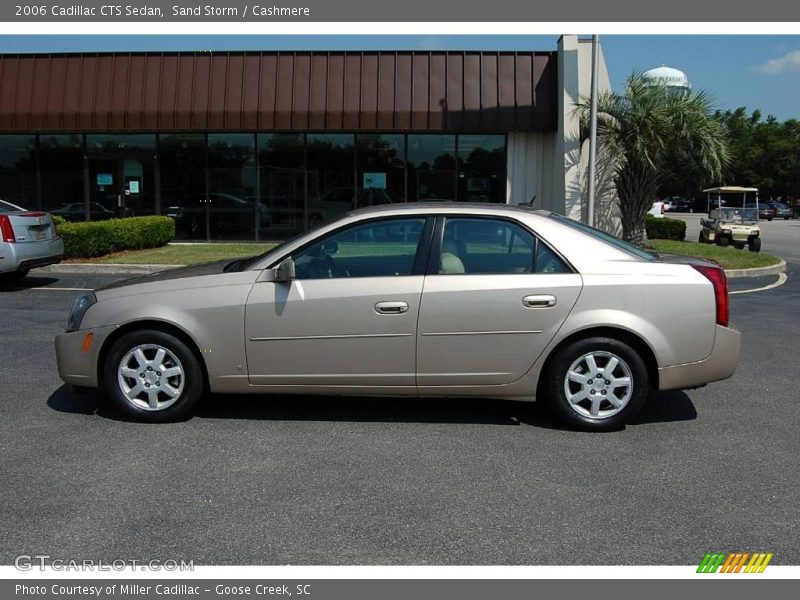 Sand Storm / Cashmere 2006 Cadillac CTS Sedan