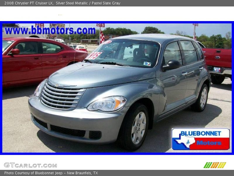 Silver Steel Metallic / Pastel Slate Gray 2008 Chrysler PT Cruiser LX