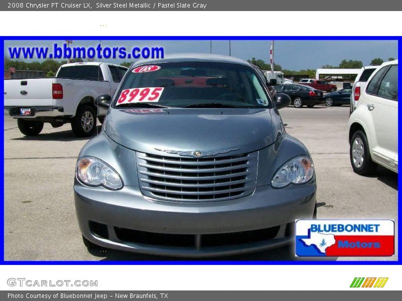 Silver Steel Metallic / Pastel Slate Gray 2008 Chrysler PT Cruiser LX