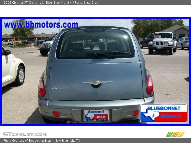 Silver Steel Metallic / Pastel Slate Gray 2008 Chrysler PT Cruiser LX