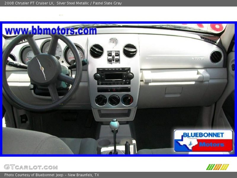 Silver Steel Metallic / Pastel Slate Gray 2008 Chrysler PT Cruiser LX