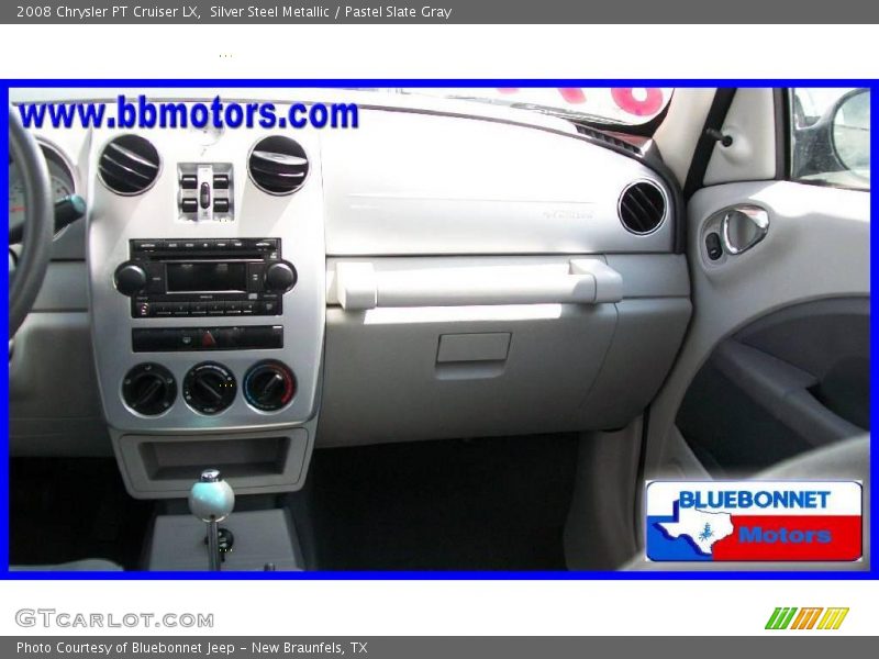 Silver Steel Metallic / Pastel Slate Gray 2008 Chrysler PT Cruiser LX