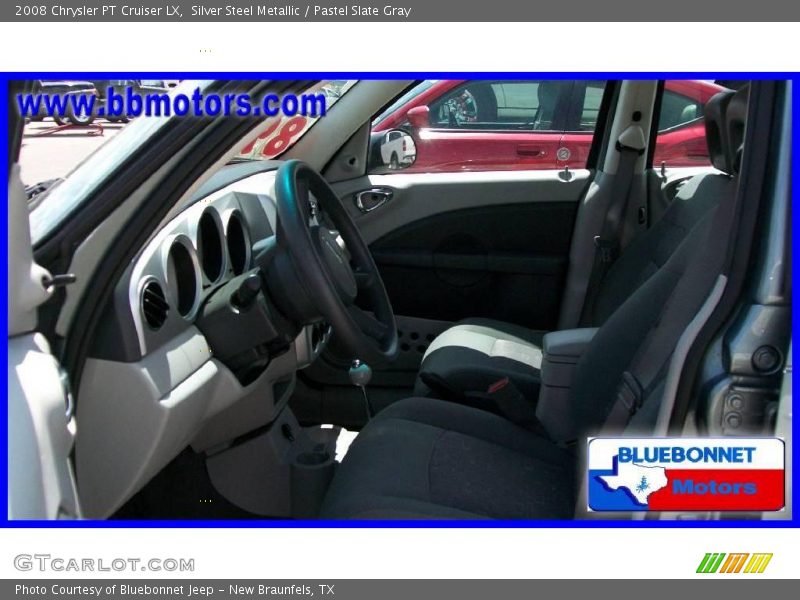 Silver Steel Metallic / Pastel Slate Gray 2008 Chrysler PT Cruiser LX