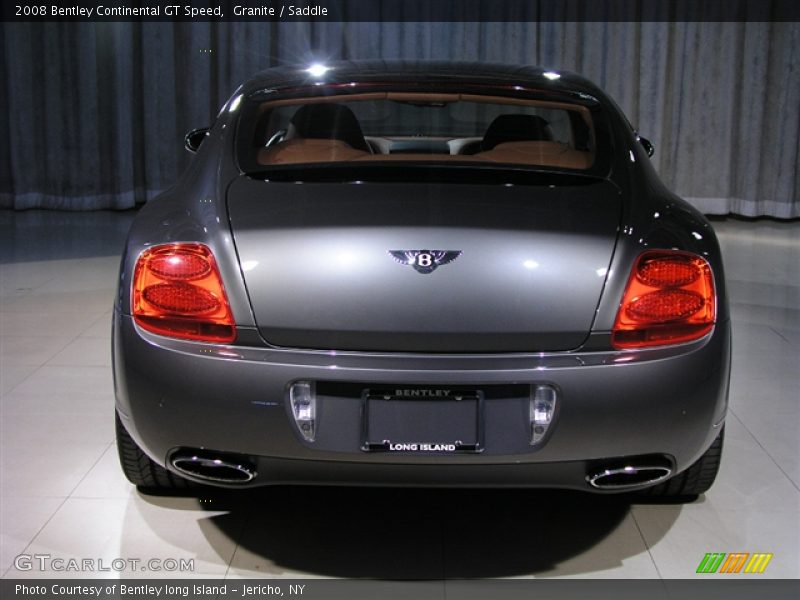 Granite / Saddle 2008 Bentley Continental GT Speed